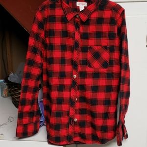 Cat & Jack Red Plaid Shirts (2 different plaid layouts!)
